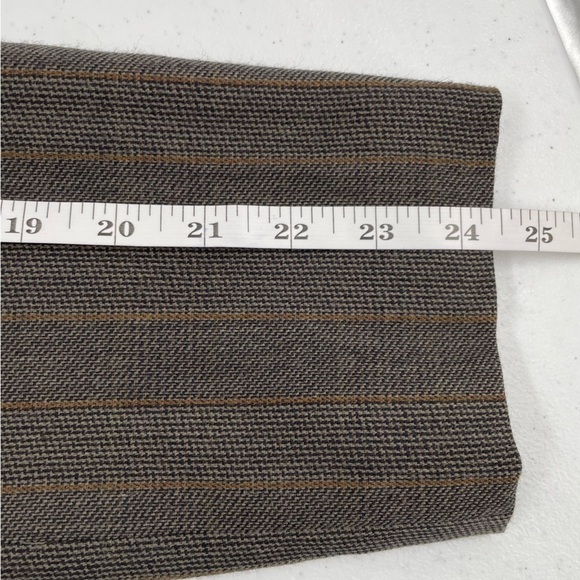 Harve' Bernard Sport Vintage 100% Wool Long Sleeve Fringe Detail Pockets Jacket - Picture 8 of 9